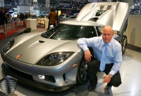 Skupina investorů vedená Christianem von Koenigseggem (na snímku) z převzetí automobilky Saab nakonec vycouvala.