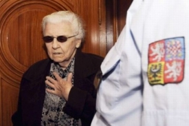 Bývalá prokurátorka Ludmila Brožová-Polednová u soudu.