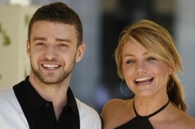 Cameron Diazová s Justinem Timberlakem v době, kdy tvořili pár.