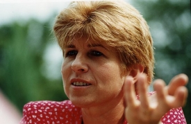 Věra Luxová (foto z roku 2004) míří do vysoké politiky.