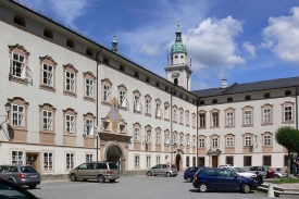 Salcburský klášter svatého Petra.