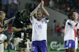 Zinedine Zidane na archivním snímku.