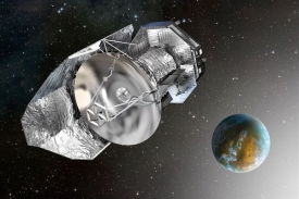 Infračervený teleskop Herschel zkoumá chladné oblasti vesmíru.