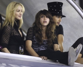 Zpěvačka Madonna se svou dcerou Lourdes.