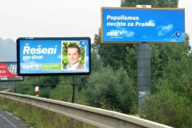 Předvolební kampaň ODS z roku 2009.