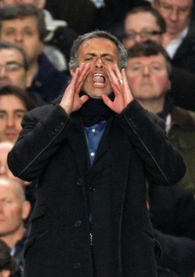Fotbalový kouč Jose Mourinho.