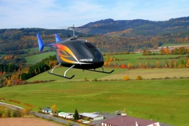 Bezpilotní vrtulník HEROS může sloužit armádě, ale i sledovat dopravu.