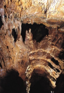Moravský kras - jeskyně Balcarka.