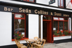 Bar v Limericku, který může mít letos o Velkém pátku otevřeno.