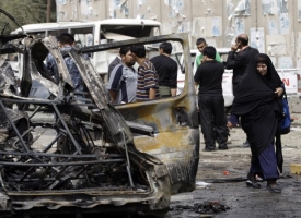 Výbuch nedaleko íránské ambasády.
