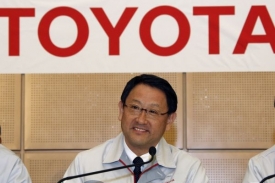 Šéf firmy Akio Toyoda.