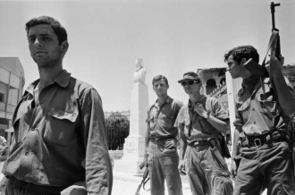 Příslušníci jednotek kyperských Řeků roku 1974.