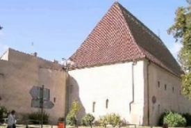 Gotický hrad v Litoměřicích.