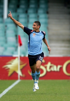 Mladý australský talent Kerim Bulut v dresu FC Sydney.