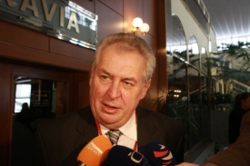 Předseda SPOZ Milo&scaron; Zeman.