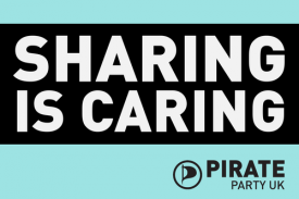 Plakát Pirátské strany.