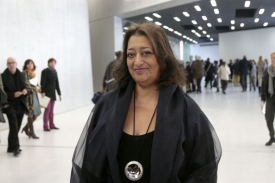 Architektka Zaha Hadid.