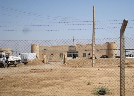 Irácká pohraniční pevnost, součást komplexu al Šíb.