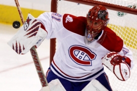 Gólman Montrealu Jaroslav Halák má v tomto play-off NHL velkou formu.