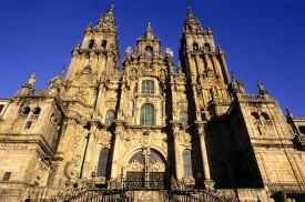 Katedrála v Santiagu de Compostela.
