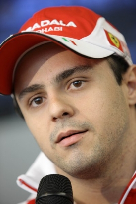 Felipe Massa v Praze.