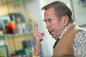 Václav Havel není s politickou scénou spokojený. Nejblíž má k zeleným.