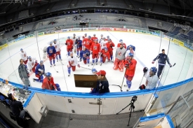 Čeští hokejisté se na zápas se Švédy připravovali jako na zápas o vše.