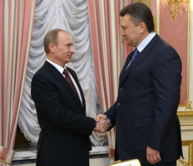 Nová kvalita vztahů. Putin a Janukovyč.