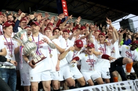 Sparta získal mistrovský titul po třech letech.