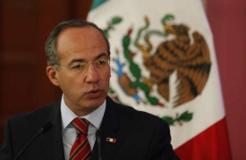 Prezident Calderón odmítá legalizaci marihuany.