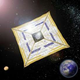 Raketa do vesmíru vynese i experimentální slunenčí plachetnici Ikaros.