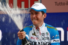 Italský cyklista Manuel Beletti.