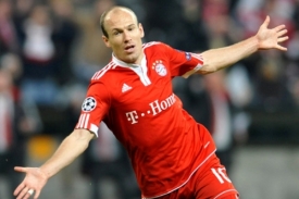 Opora Bayernu Arjen Robben.