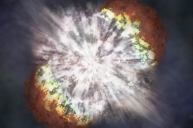 Supernovy při explozi do okolí odvrhují obrovské množství hmoty.