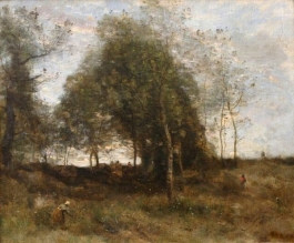 Corot je jedním z nejvýznamnějších krajinářů 19. století.