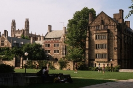 Budova univerzity v Yale.