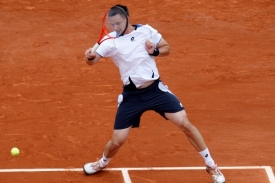 Robin Söderling na Roland Garros.