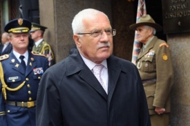 Prezident Václav Klaus vyjádřil solidaritu Slovenské republice.