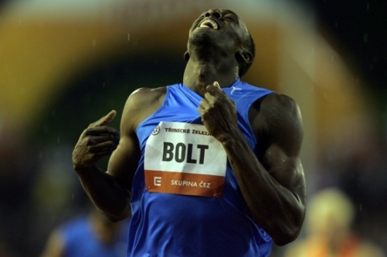 Zklamání z nepřekonání rekordu bylo u Bolta evidentní.