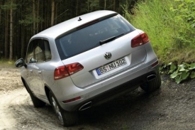 VW Touareg je v terénu jako doma.