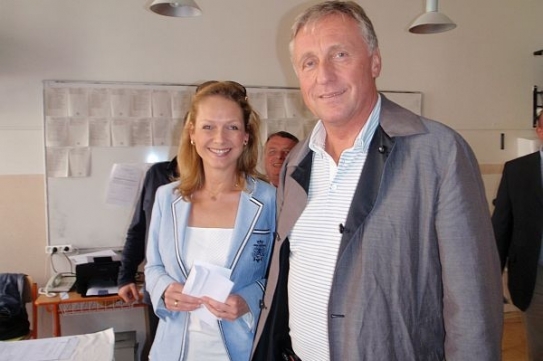 Mirek Topolánek a Lucie Talmanová hlasovali v Brně.