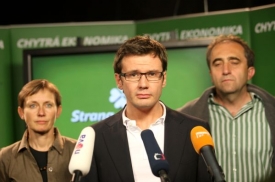 Ondřej Liška zklamán z volebních výsledků.