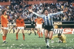 1978: Utkání mezi Argentinou a Holandskem.