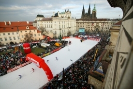 Tour de Ski se běžela i v Praze.
