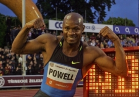 Sprinter Asafa Powell.