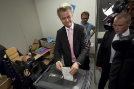 Wildersova strana je třetí nejsilnější v Nizozemí.