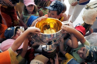 O mistrovský pohár byl mezi dětmi velký zájem.