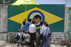 Potrét brazilského fotbalisty Kakáa.