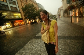 Déšť a kroupy zaplavily hlavně jih Česka (ilustrační foto).