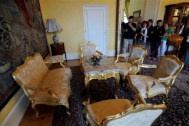Černínský palác se otevřel návštěvníkům.